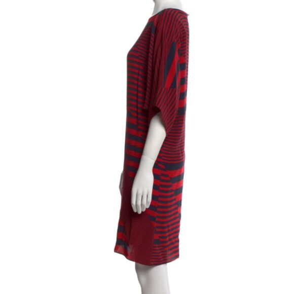 Michael Kors Striped Knee-Length Dress Size: S - Picture 2 of 3